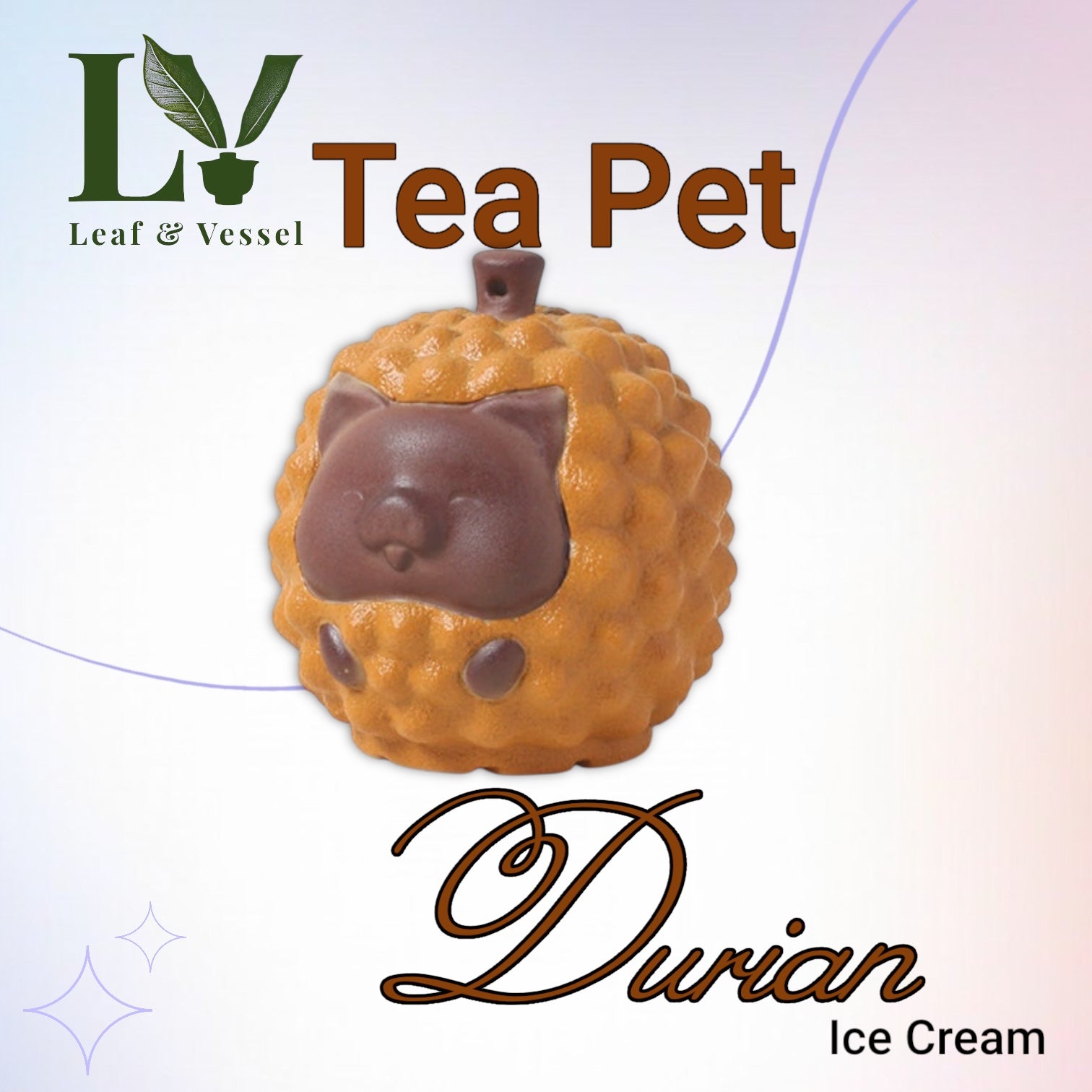 “Durian Ice Cream” Tea Pet