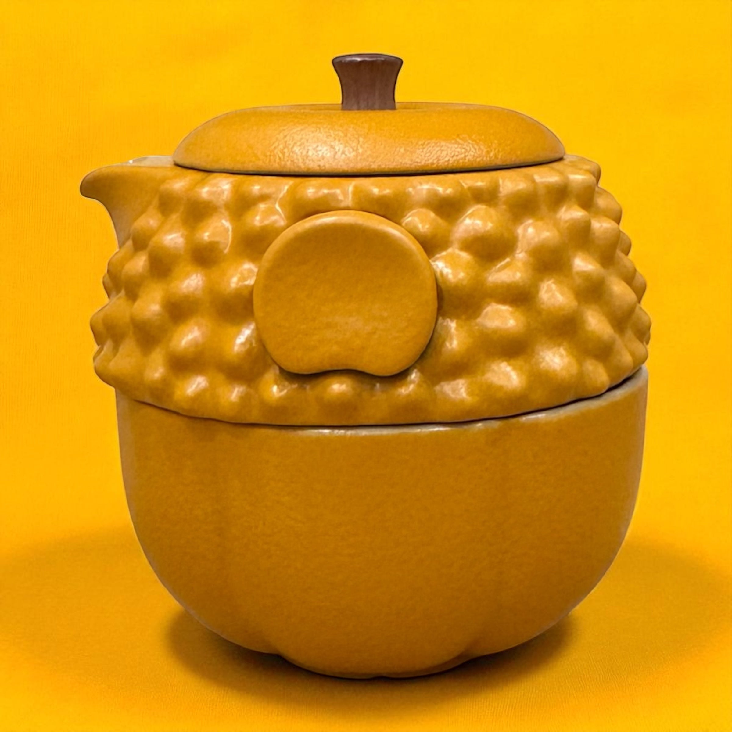 The Durian King” 4 Piece Tea Set