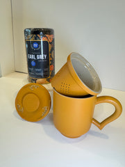 Heartstrings with French Earl Grey Tea- (4 piece cup set)