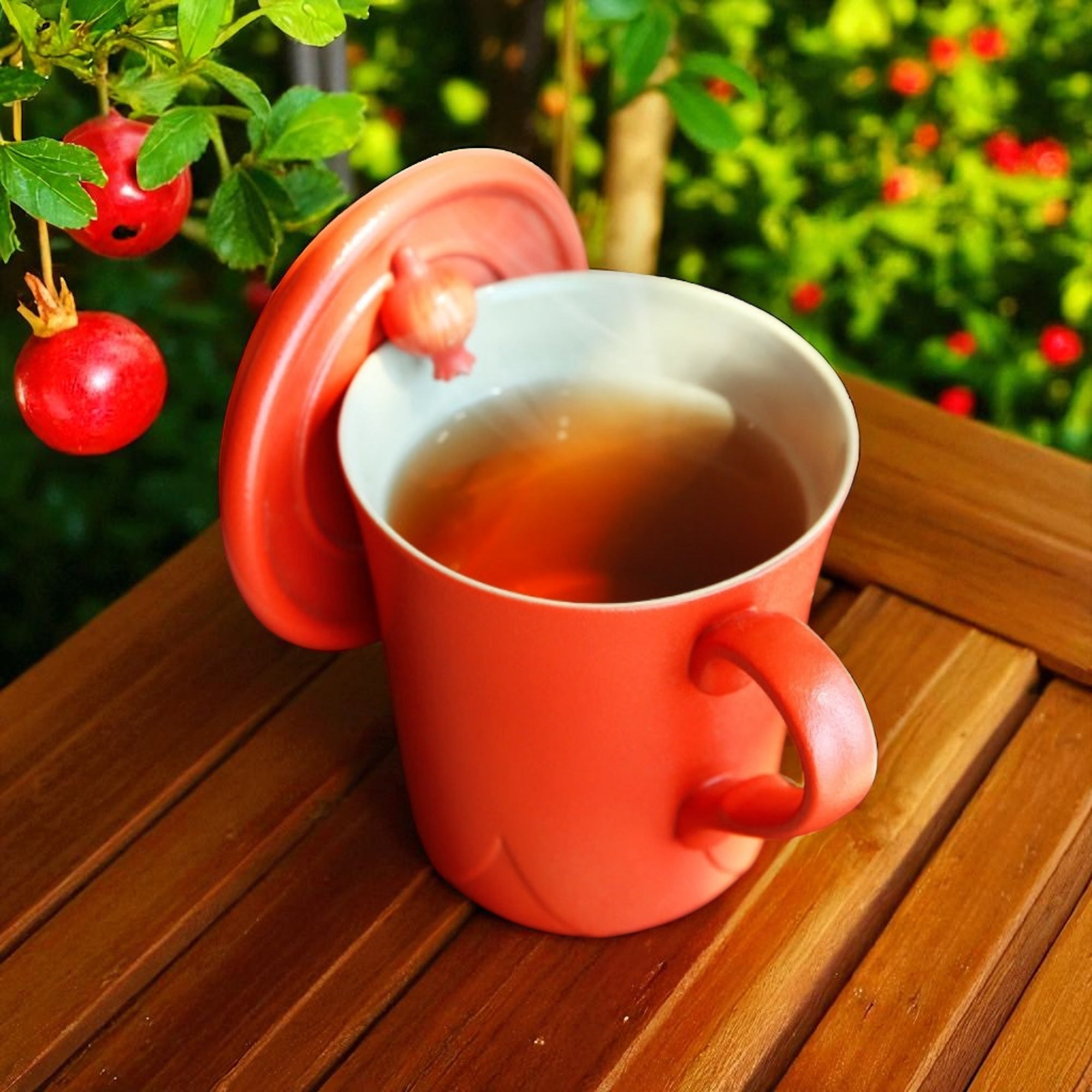 Blooming Pomegranate 2 Piece Drink set