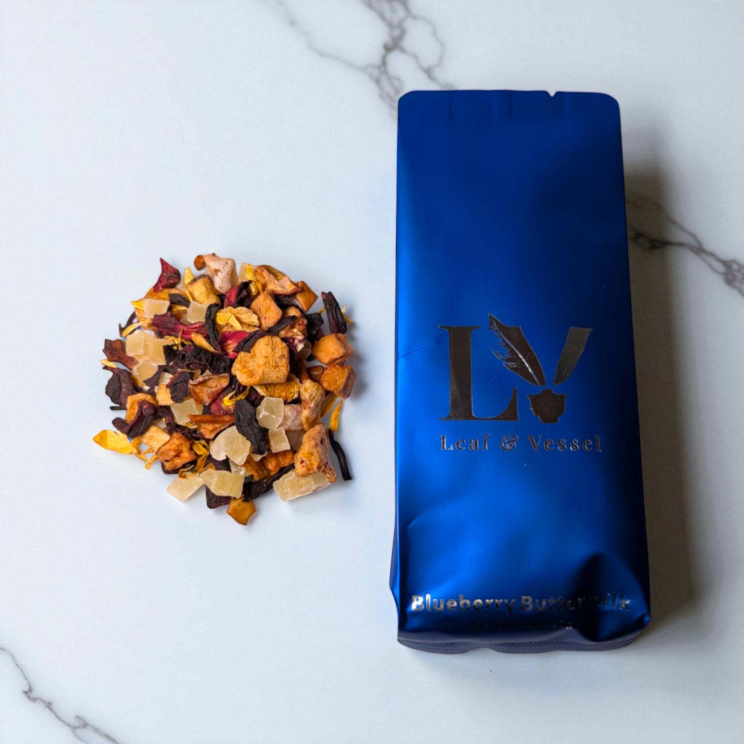 Blueberry Buttermilk Fruit Tea