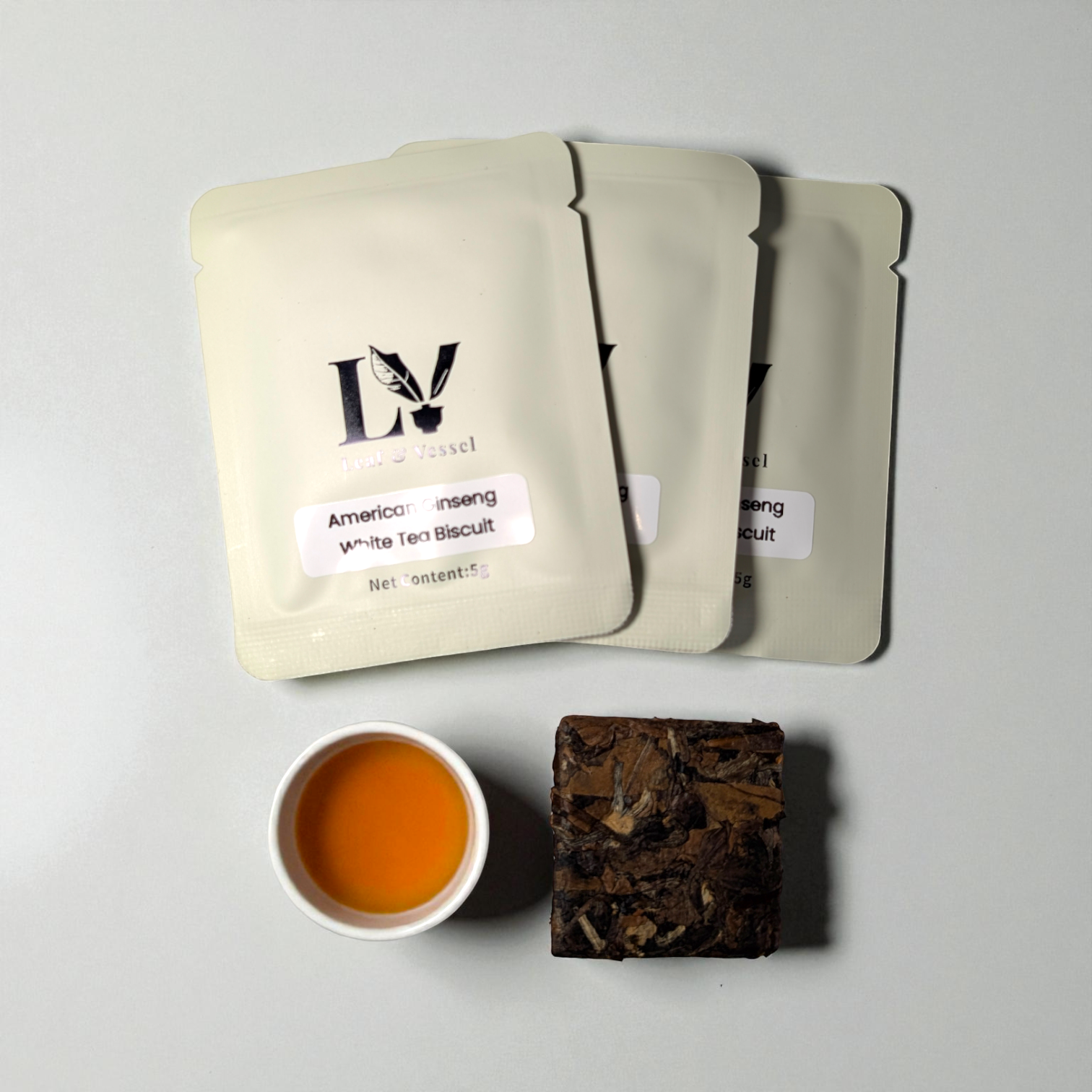 American Ginseng White Tea Biscuit