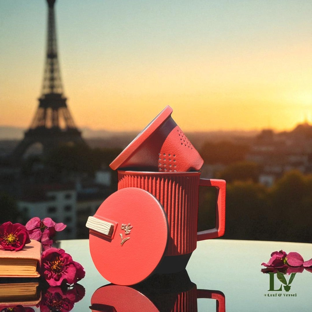 Steep in Couture 3-Piece Covered Cup