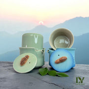 Distant Mountain 5-Piece Travel Tea Set