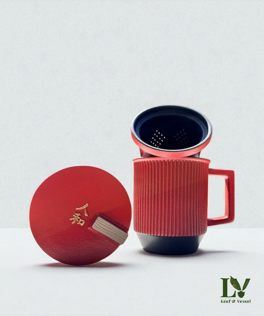 Steep in Couture 3-Piece Covered Cup