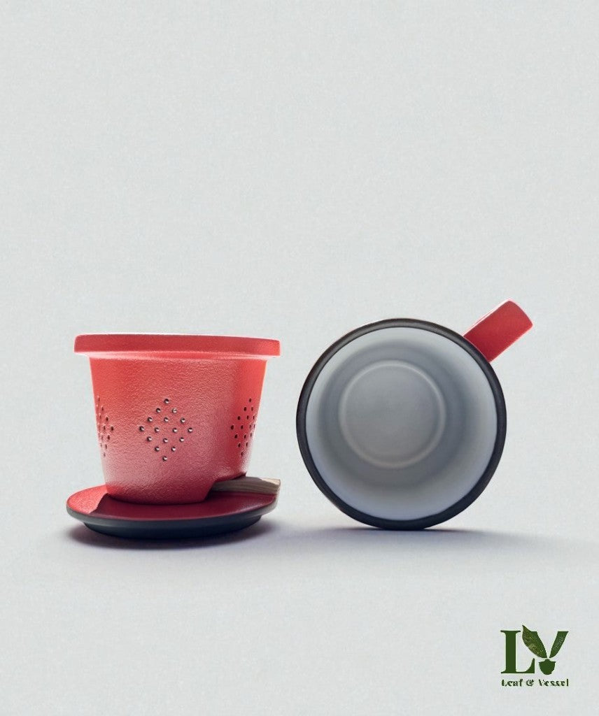 Steep in Couture 3-Piece Covered Cup