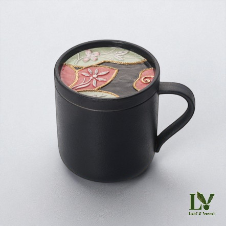"Impulsive Embroidery" - 2 Piece Drinking Set